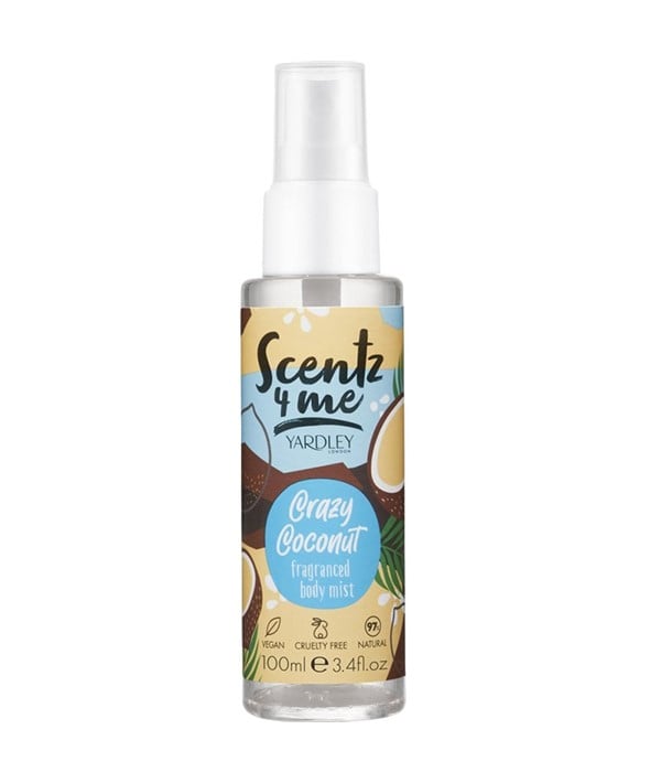 SCENT 4 ME CRAZY COCONUT FRAGRANCED BODY MIST 