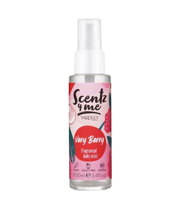 SCENT 4 ME VERY BERRY FRAGRANCED BODY MIST 