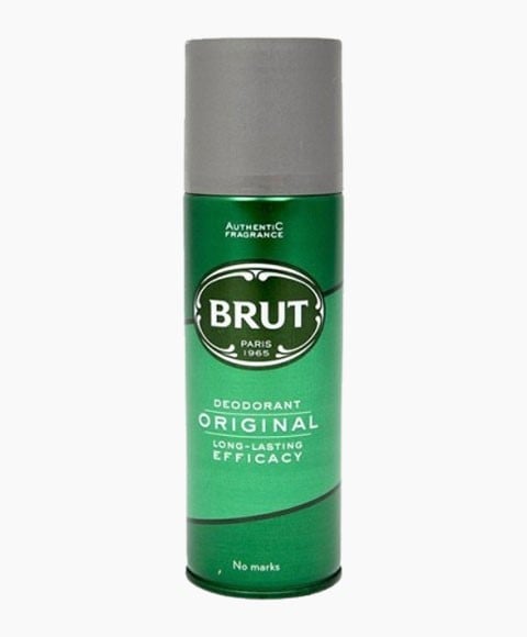 BRUT ORIGINAL LONG LASTING EFFICACY DEODORANT SPRAY 