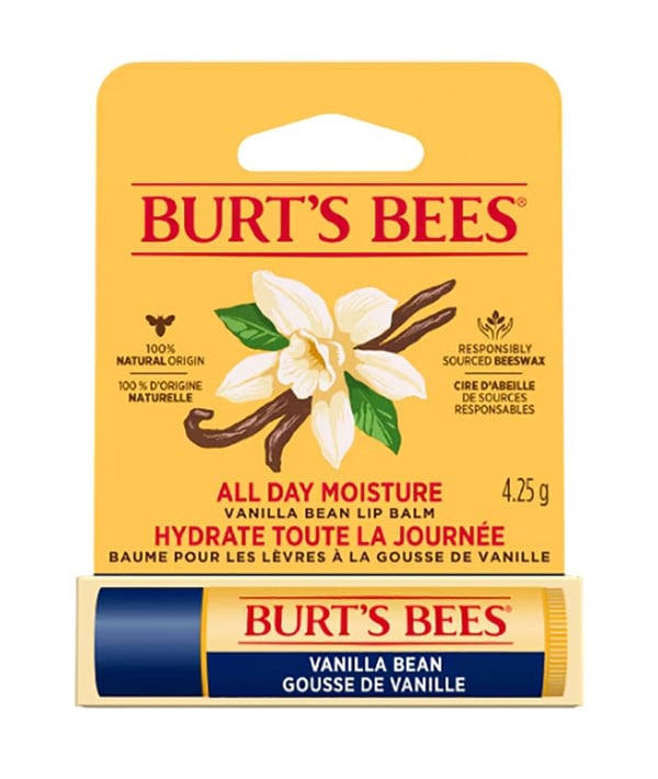 BURTS BEES VANILLA BEAN LIP BALM 