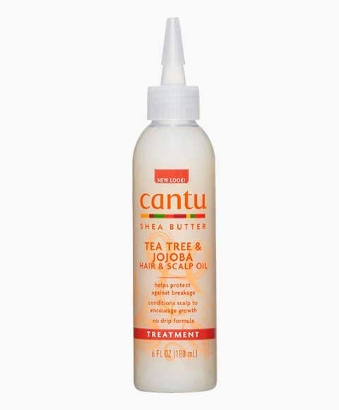 CANTU SHEA BUTTER TEA TREE AND JOJOBA HAIR AND SCALP OIL 