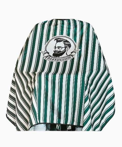DMI VINTAGE GREEN BARBERSHOP CAPE VIN04 