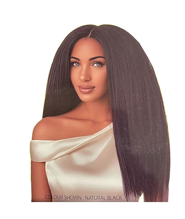 CARIBBEAN KINKY STRAIGHT CLIP IN EXTENSIONS 9PCS 