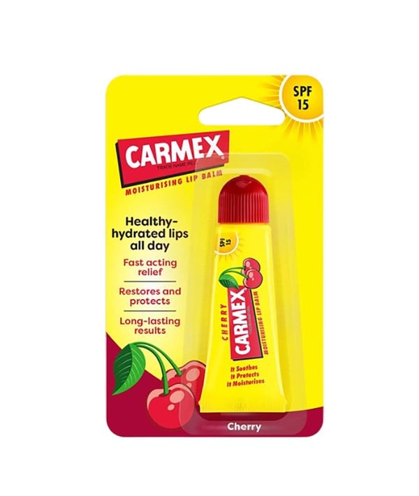 CARMEX MOISTURISING LIP BALM TUBE CHERRY 
