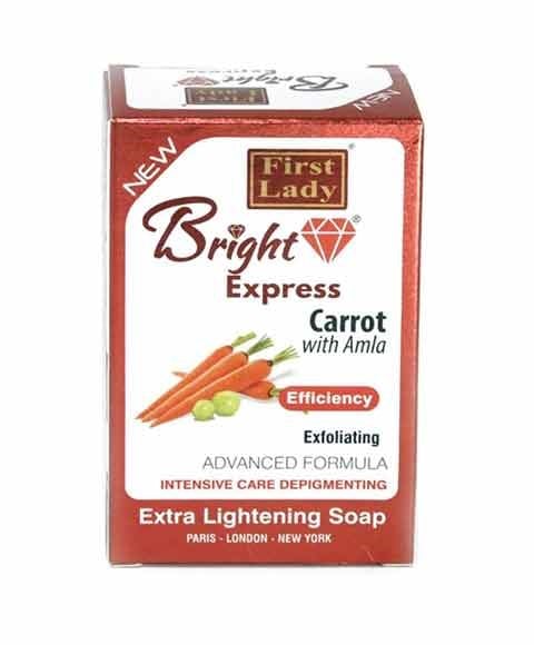 BRIGHT EXPRESS CARROT WITH AMLA EXTRA LIGHTENING SOAP 
