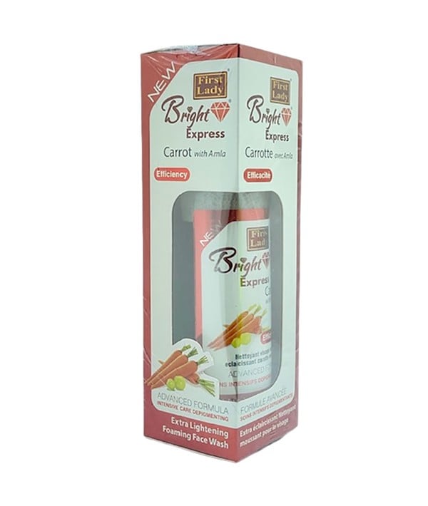 BRIGHT EXPRESS CARROT WITH AMLA EXTRA LIGHTENING FOAMING F