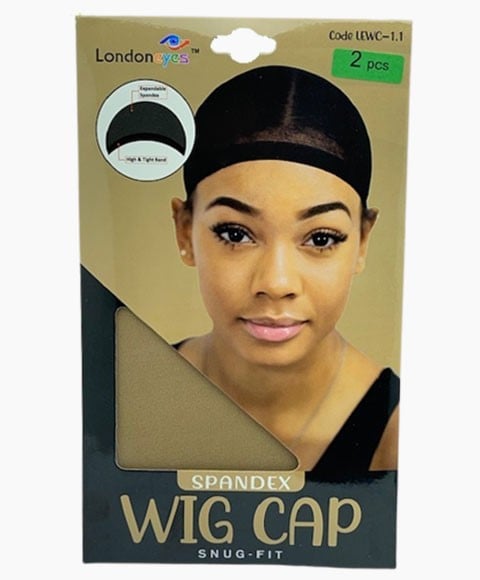 SPANDEX SNUG FIT WIG CAP BEIGE 
