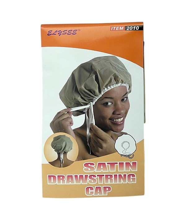 ELYSEE STAR SATIN DRAWSTRING CAP 2010 BLACK 