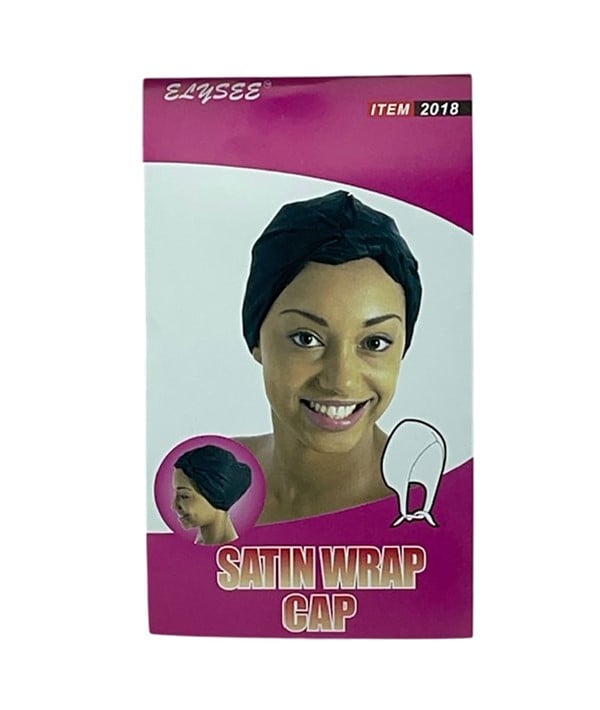 ELYSEE STAR SATIN WRAP CAP 2018 BLACK 