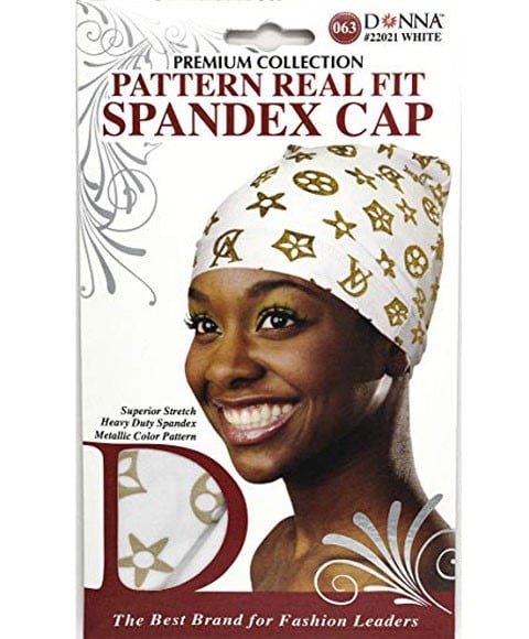 PREMIUM COLLECTION PATTERN REAL FIT SPANDEX CAP 