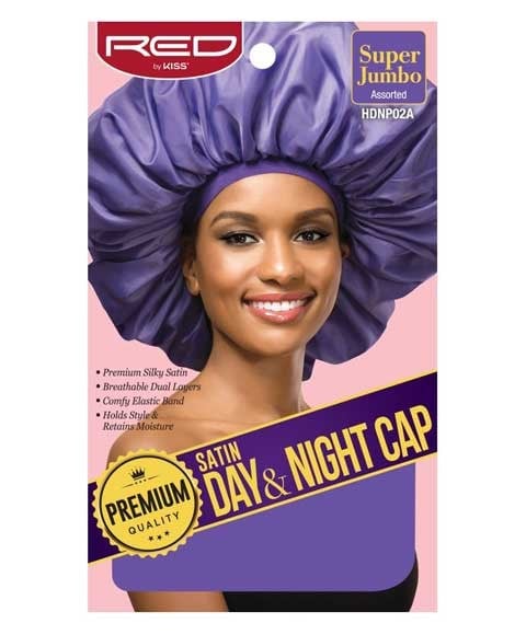 SATIN DAY AND NIGHT CAP ASSORTED HDNP02A 