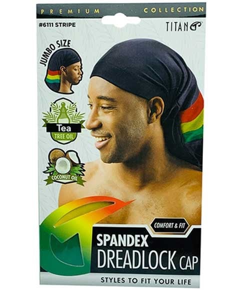 TITAN DONNA SPANDEX DREADLOCK CAP WITH TEA TREE OIL AND CO