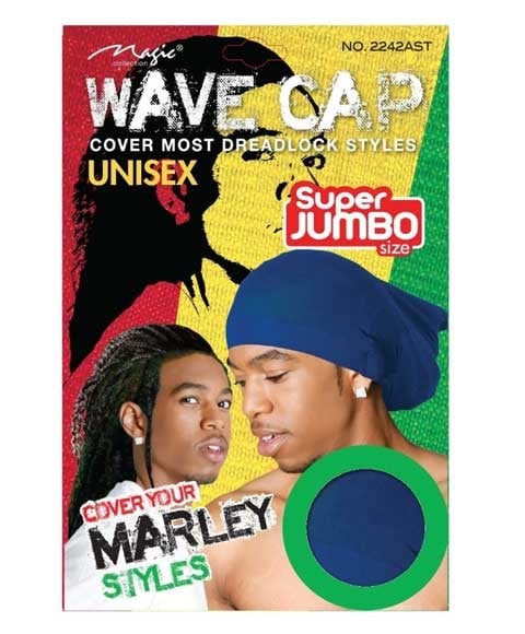 MAGIC COLLECTION UNISEX WAVE CAP 2242AST  