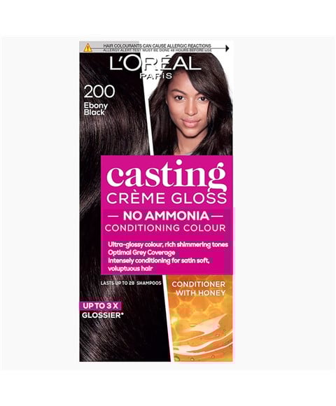 CASTING CREME GLOSS CONDITIONING COLOR 200 EBONY BLACK 