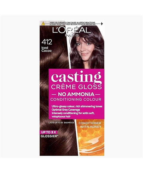 CASTING CREME GLOSS CONDITIONING COLOR 412 ICED COCOA 