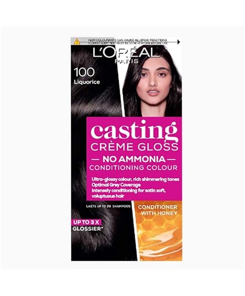 CASTING CREME GLOSS CONDITIONING COLOR 100 LIQUORICE 