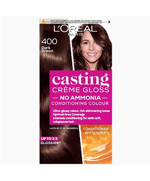 CASTING CREME GLOSS CONDITIONING COLOR 400 DARK BROWN 