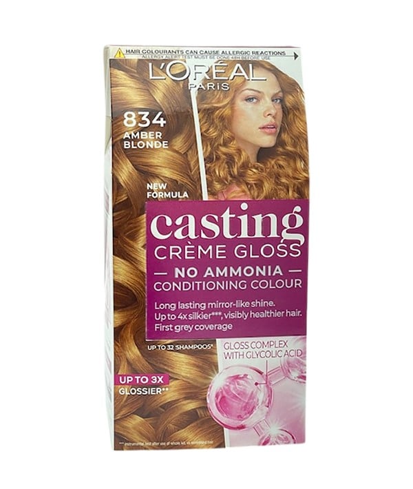 CASTING CREME GLOSS CONDITIONING COLOR 834 AMBER BLONDE 