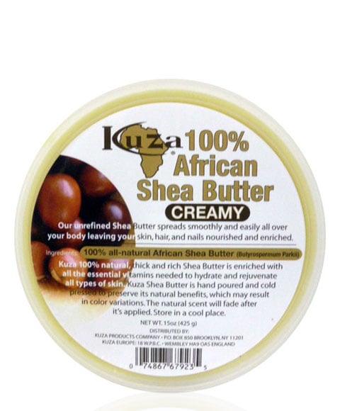 HUNDRED PERCENT AFRICAN SHEA BUTTER CREAMY YELLOW 