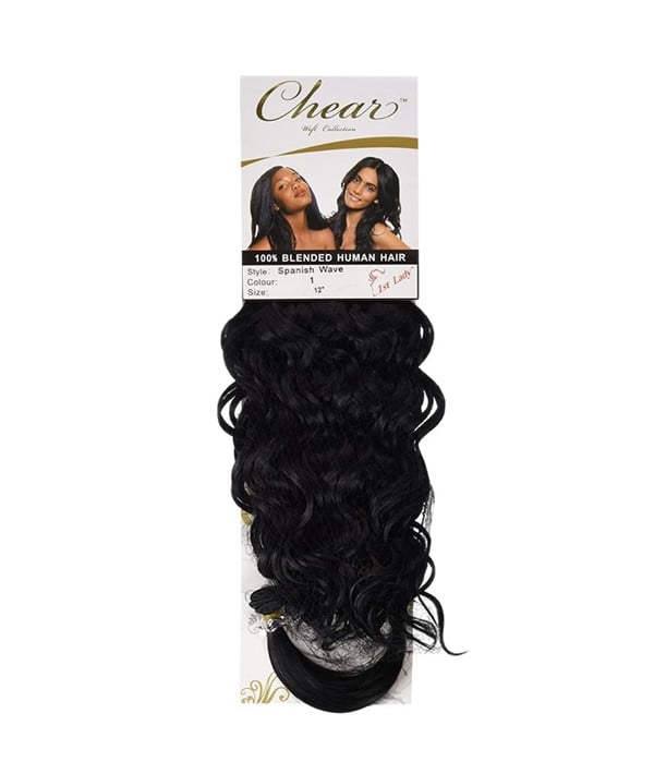 CHEAR BLENDED HUMAN HAIR SPANISH WAVE 