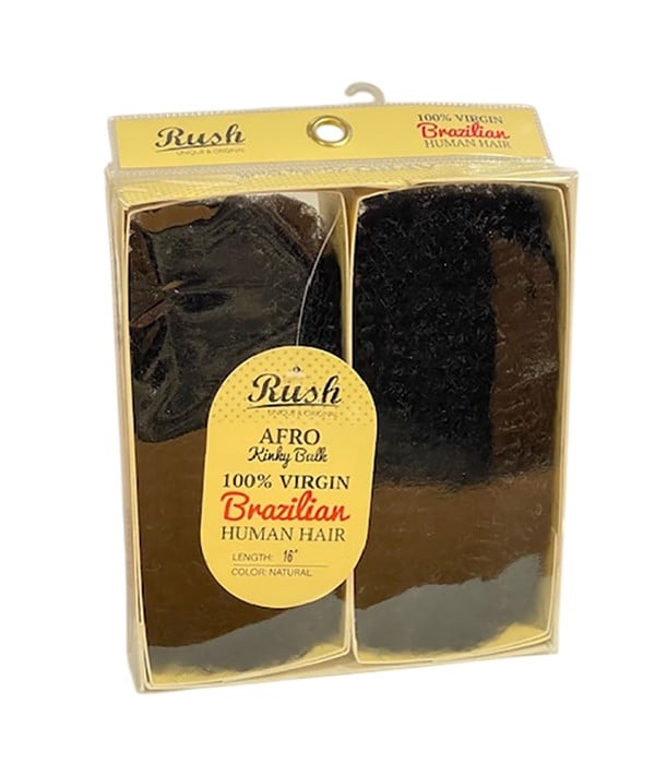 AFRO KINKY BULK BRAZILIAN HUMAN HAIR 