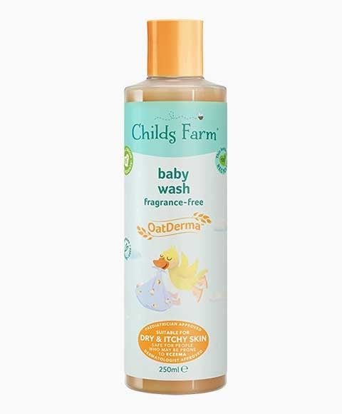 CHILDS FARM BABY WASH FRAGRANCE FREE OAT DERMA 