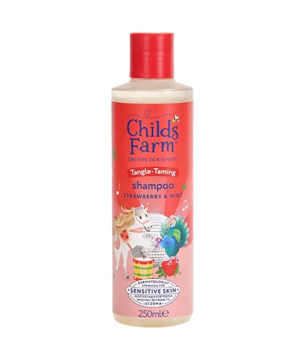 CHILDS FARM STRAWBERRY AND MINT TANGLE TAMING SHAMPOO 
