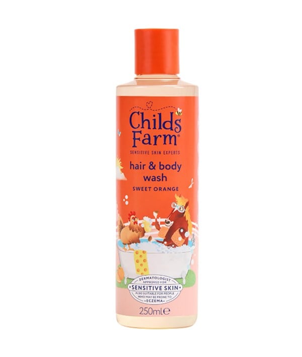 CHILDS FARM SWEET ORANGE HAIR AND BODY WASH 