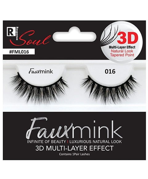 RESPONSE SOUL FAUX MINK 3D EFFECT EYELASH 