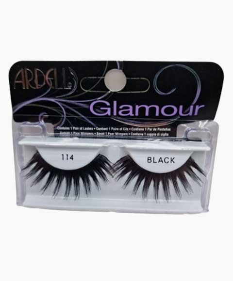 ARDELL GLAMOUR LASHES 114 BLACK 