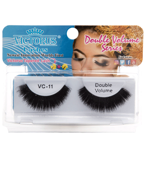 FULLER DOUBLE VOLUME VC11 BLACK LASHES 