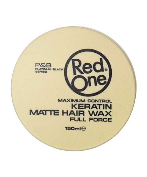 MAXIMUM CONTROL KERATIN MATTE HAIR WAX FULL FORCE 