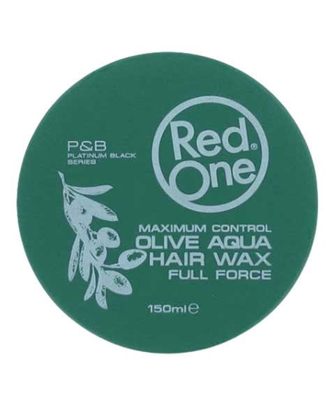MAXIMUM CONTROL OLIVE AQUA HAIR WAX FULL FORCE 