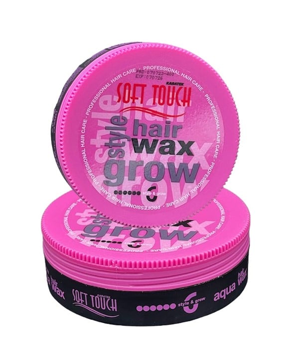 SOFT TOUCH STYLE AND GROW AQUA 6 HAIR WAX 