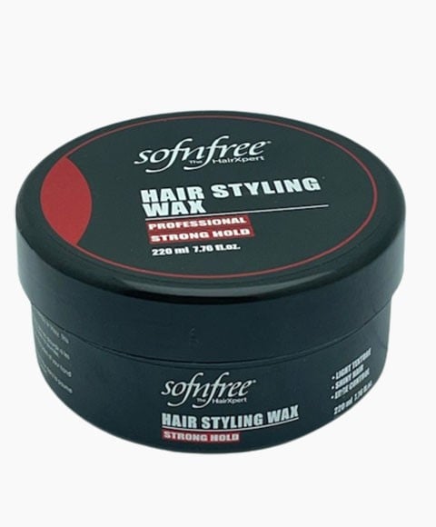SOF N FREE STRONG HOLD HAIR STYLING WAX 