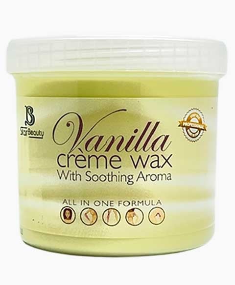STAR BEAUTY VANILLA CREME WAX WITH SOOTHING AROMA 