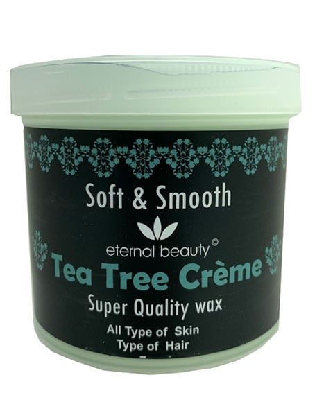 SOFT AND SMOOTH TEA TREE CREME WAX 