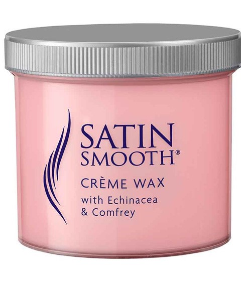 SATIN SMOOTH CREME WAX WITH ECHINACEA AND COMFREY 