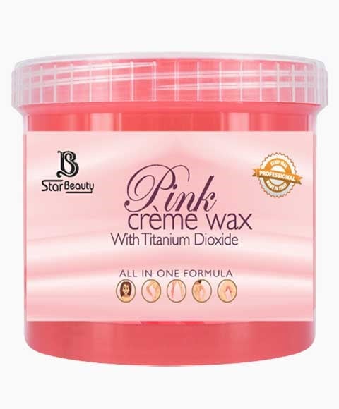 STAR BEAUTY PINK CREME WAX WITH TITANIUM DIOXIDE 