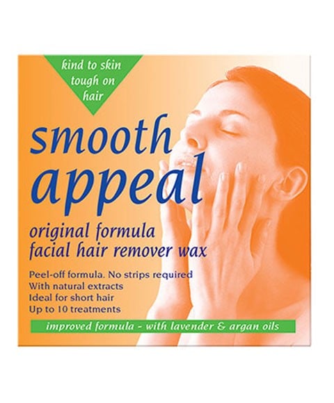 SMOOTH APPEAL FACIAL HAIR REMOVER WAX LAVENDER AND ARGAN O