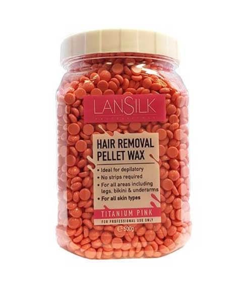 TITANIUM PINK HAIR REMOVAL PELLET WAX 