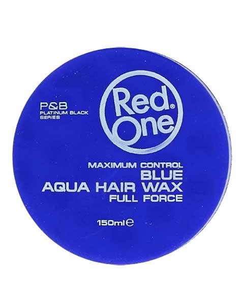 BLUE AQUA HAIR GEL WAX FULL FORCE 