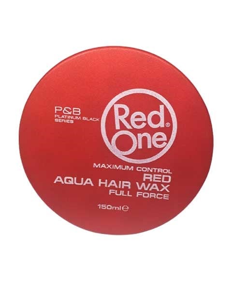 RED  AQUA HAIR GEL WAX FULL FORCE 