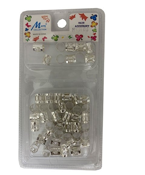 MURRY COLLECTION METAL TUBE CLIP SILVER MC40S 