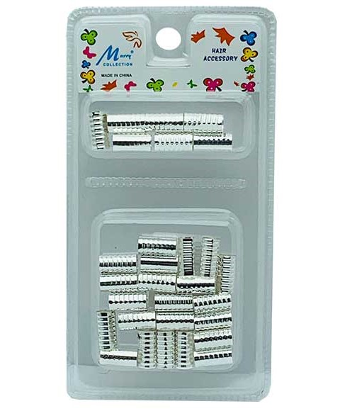 MURRY COLLECTION METAL TUBE CLIP SILVER MC42S 