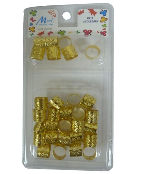 MURRY COLLECTION METAL TUBE CLIP GOLD MC43G 