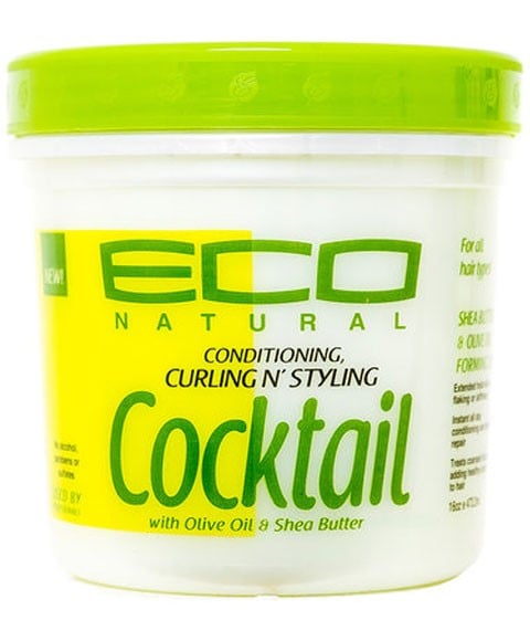 ECO NATURAL CURL N STYLING COCKTAIL WITH OLIVE OIL AND SHE