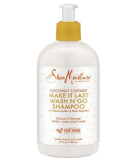 COCONUT CUSTARD MAKE IT LAST WASH N GO SHAMPOO 