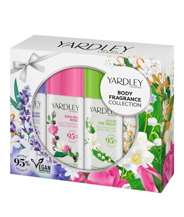 CLASSIC FLORAL BODY FRAGRANCE COLLECTION GIFT SET 