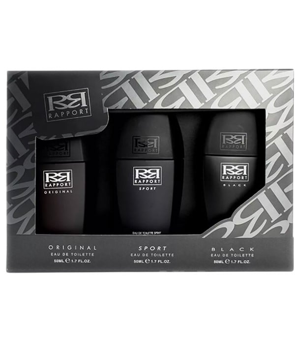 RAPPORT THREE PIECE EAU DE TOILETTE GIFT SET 
